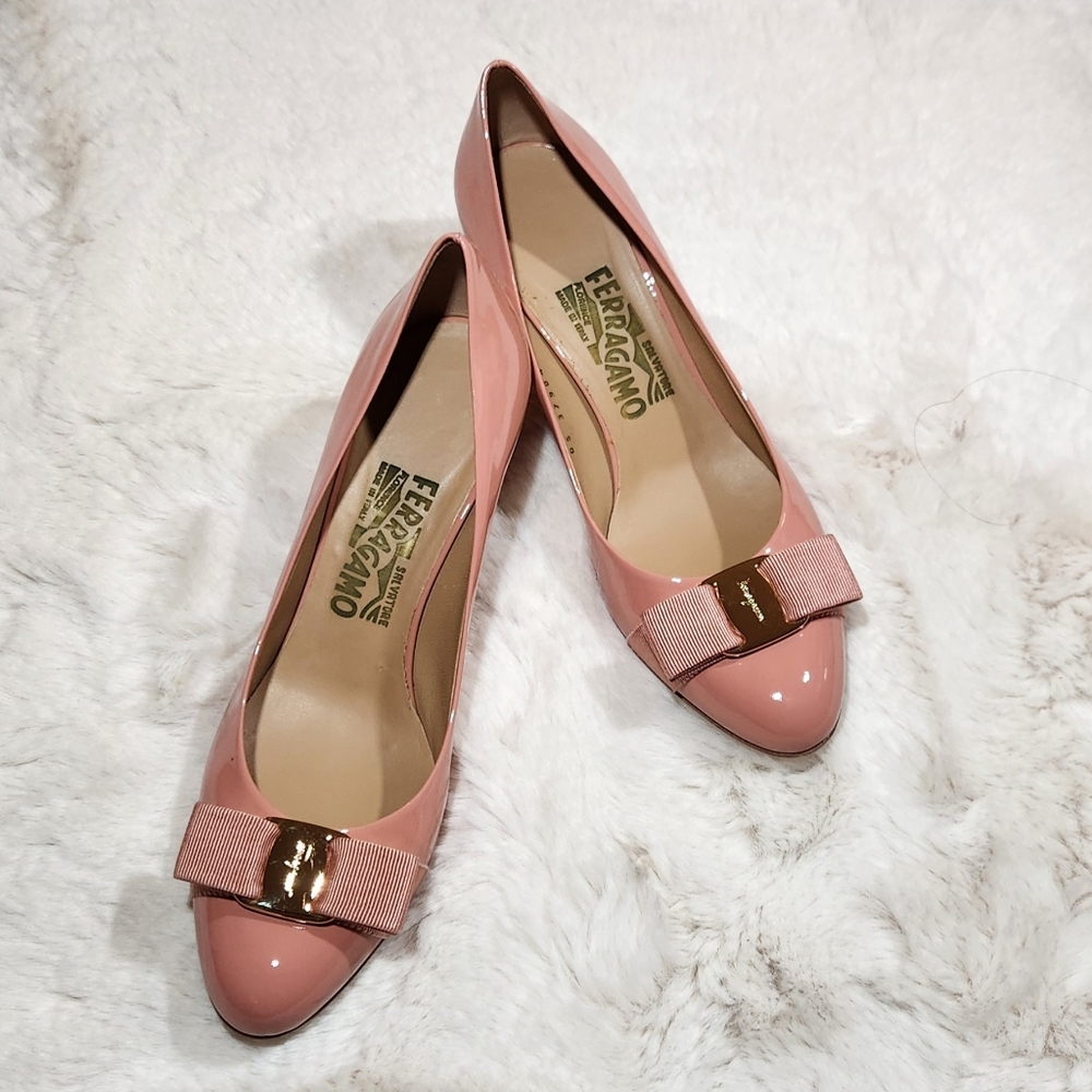 Salvatore Ferragamo Pink Pump